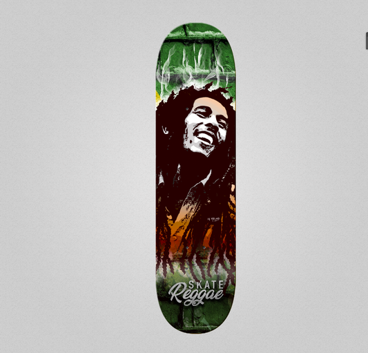 "SKATE REGGAE" - Limited Edition Skateboard Deck